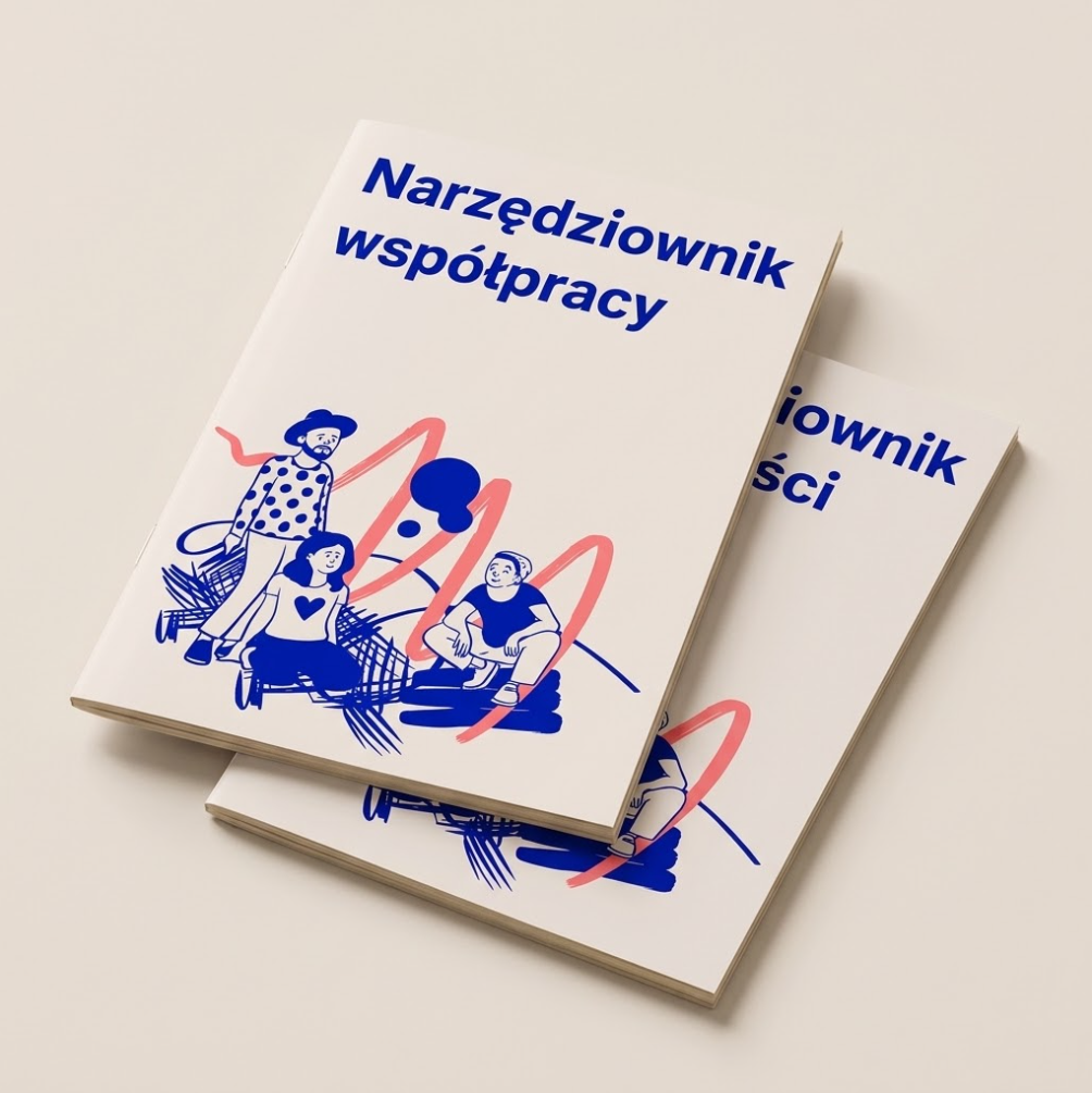 Okładka Narzędziownik współpracy i Narzędziownik odporności